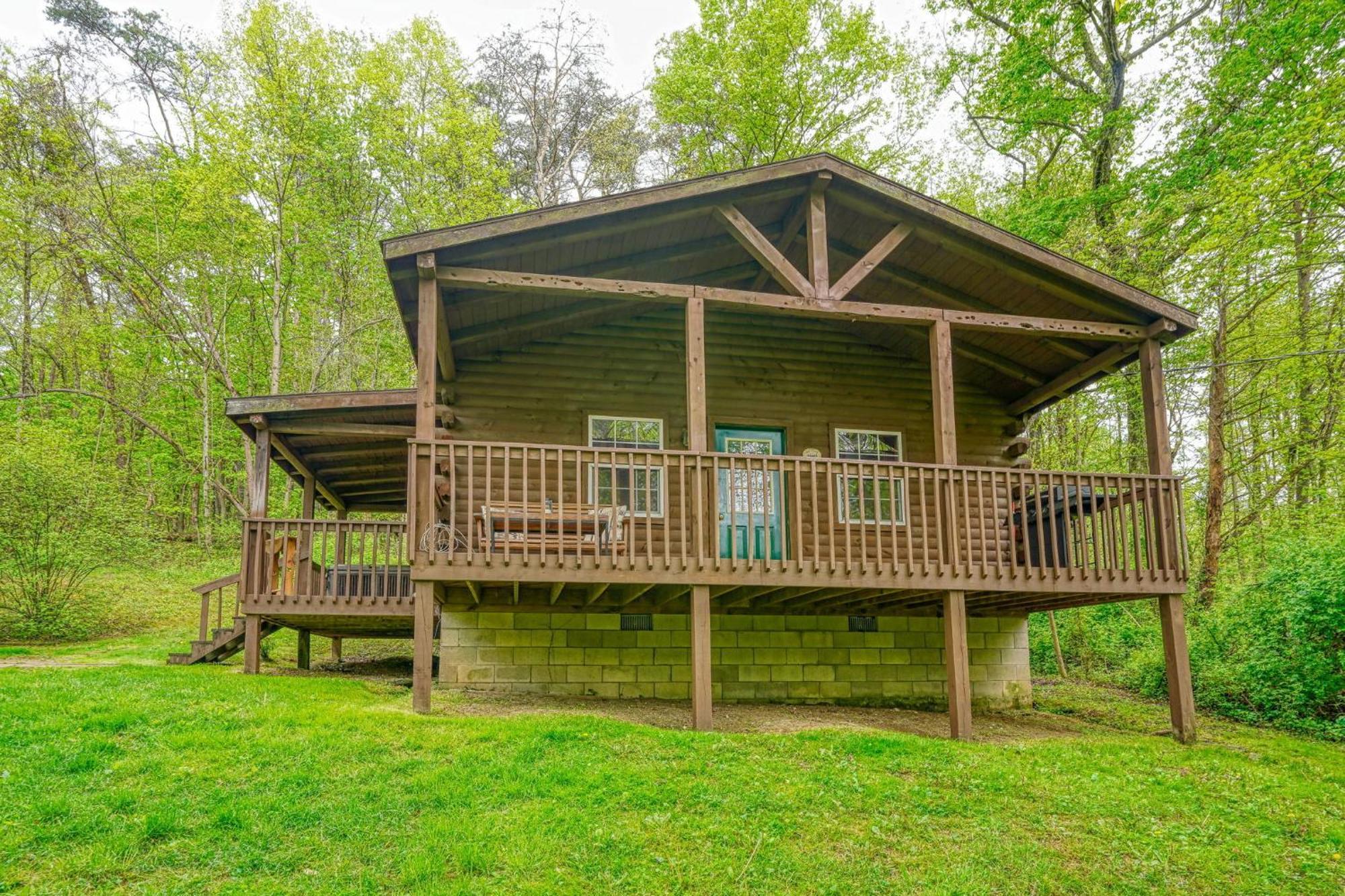Blue Rose Cabins - Rosebud Cabin لوغان المظهر الخارجي الصورة
